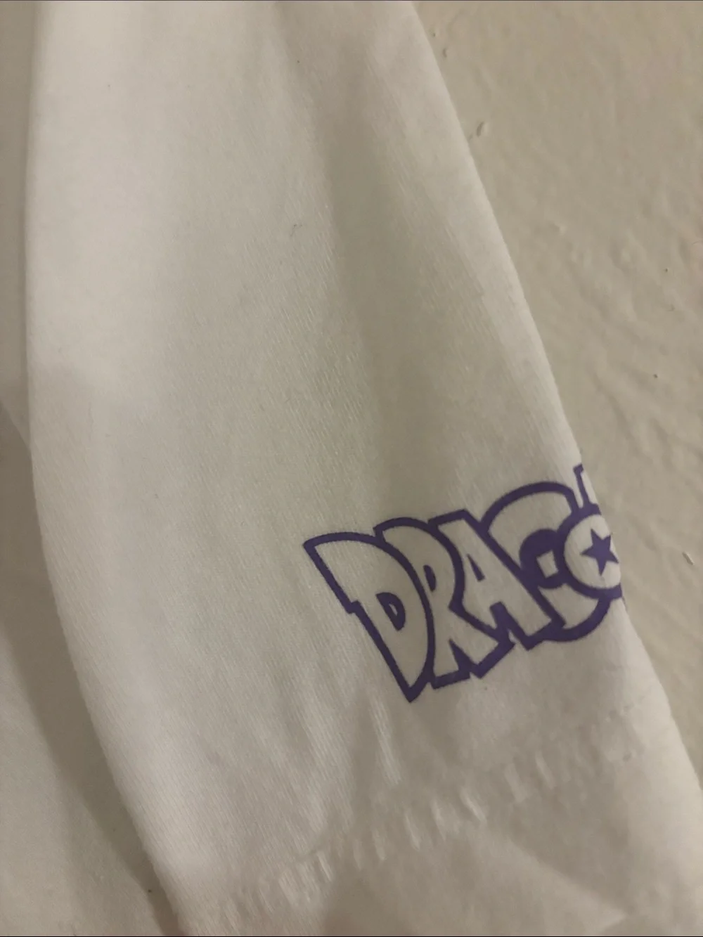dragon ball z white crewneck
